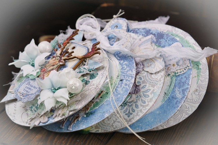 Old Fashion Ribbon - zestaw 5 sztuk SZARA