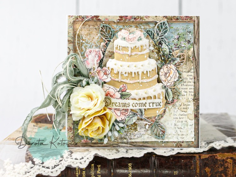 Old Fashion Ribbon - zestaw 5 sztuk BRUDNA MIĘTA