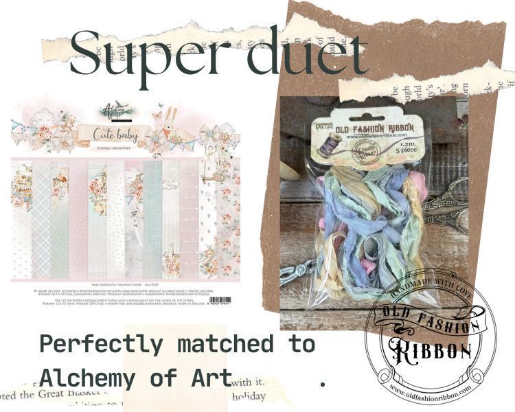 Old Fashion Ribbons 5 sztuk- Cute Baby