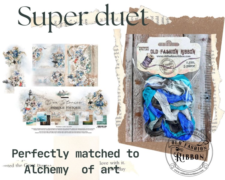 Old Fashion Ribbons 5 sztuk- Alchemy of Art