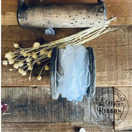 Tasiemka -mgiełka -biała