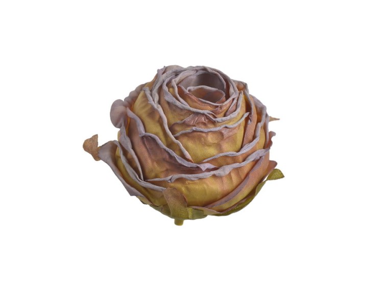 piękna róża w stylu schabby -pomarańczowa