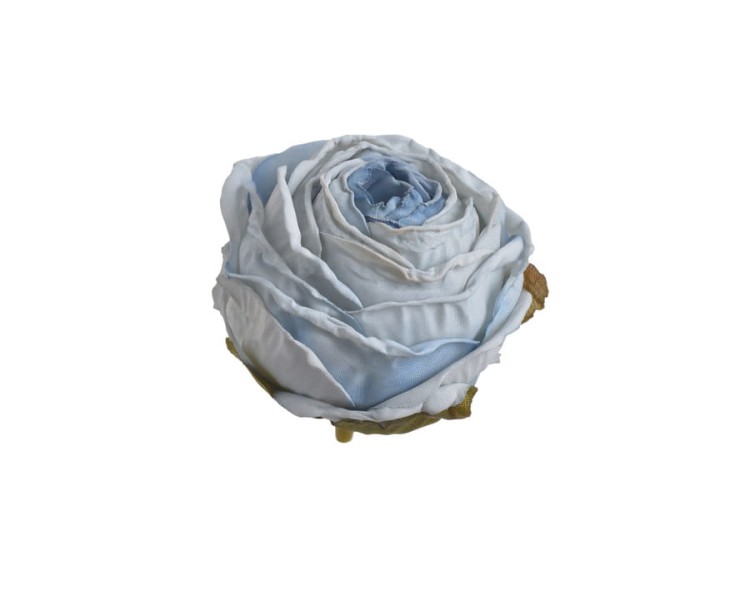 piękna róża w stylu schabby -błękit
