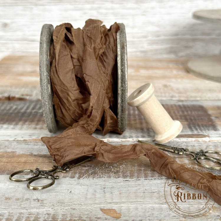 Old Fashion - wstążki w stylu vintage MLECZNA CZEKOLADA