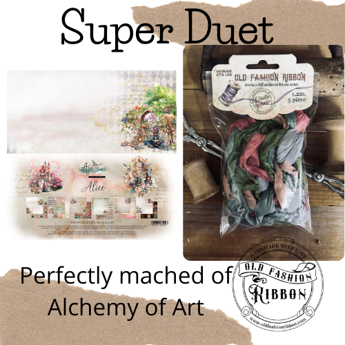 Old Fashion Ribbons 5 sztuk Alchemy of Art