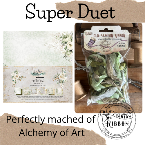 Old Fashion Ribbons 5 sztuk Alchemy of Art