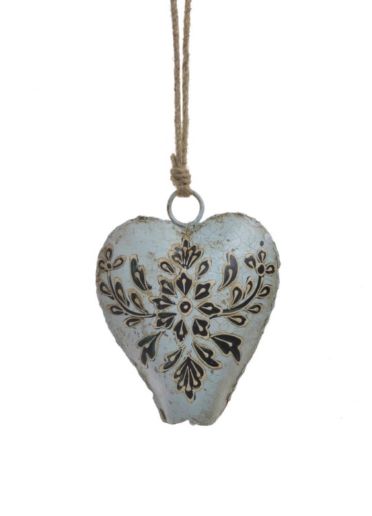 Dzwonek dekoracyjny malowany vintage