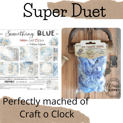 Old Fashion Ribbons 5 sztuk Craft o Clock