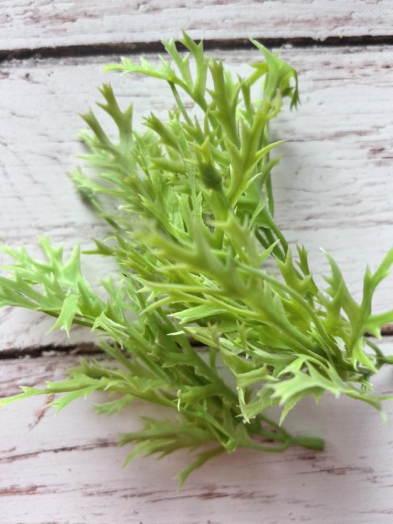 drobne gałązki zielone jasne - 12 sztuk