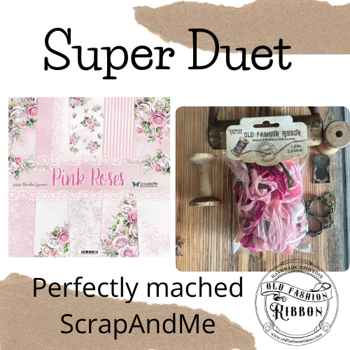 Old Fashion Ribbons 5 sztuk ScrapAndMe