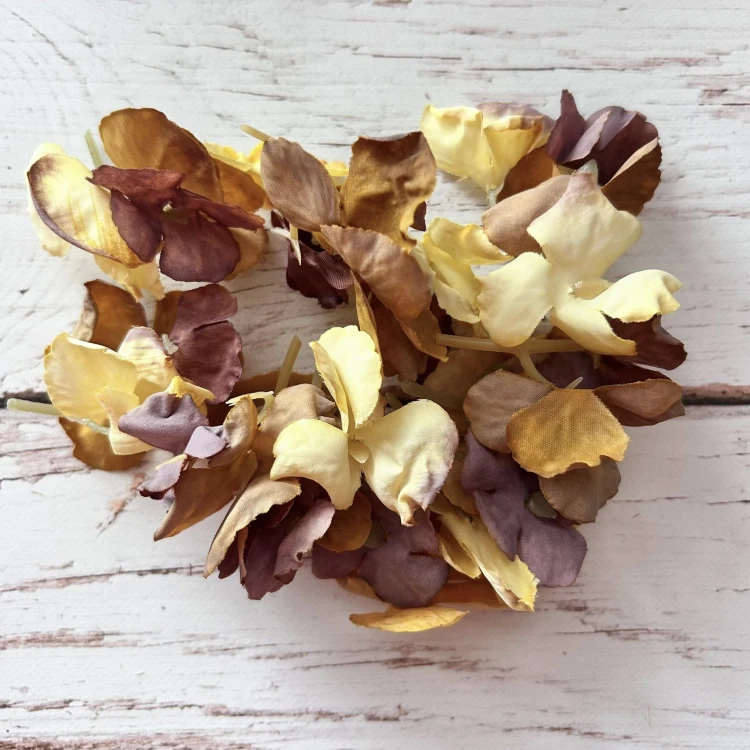 Patynowane -schabby płatki - cieniowane