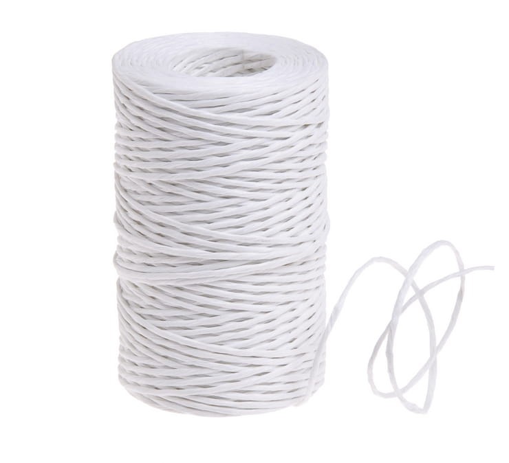 Drut florystyczny biały powlekany 10 metrów