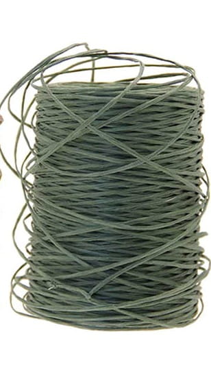 Drut florystyczny zielony powlekany 100 m