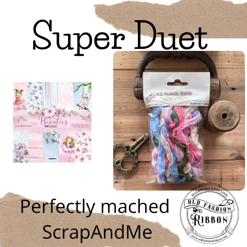 Old Fashion Ribbons 5 sztuk ScrapAndMe