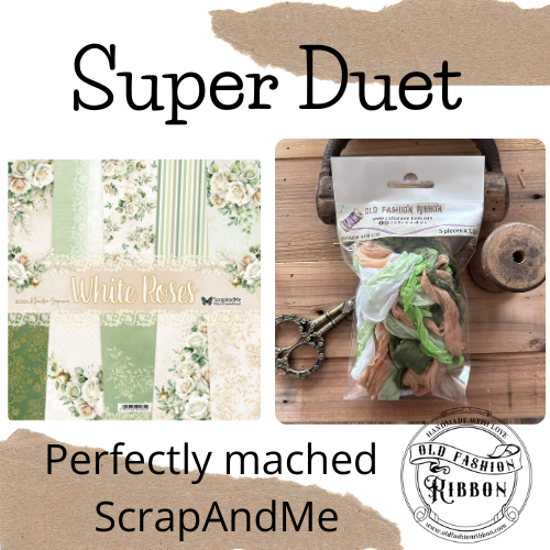 Old Fashion Ribbons 5 sztuk ScrapAndMe