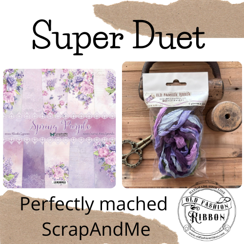 Old Fashion Ribbons 5 sztuk ScrapAndMe