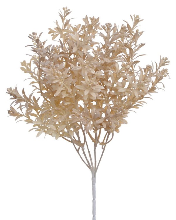Dodatek florystyczny patynowany beżowy