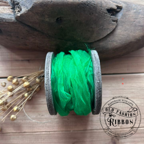 Tasiemka mgiełka zieleń