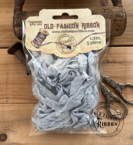 Old Fashion Ribbon - zestaw 5 sztuk LODOWY BŁEKIT