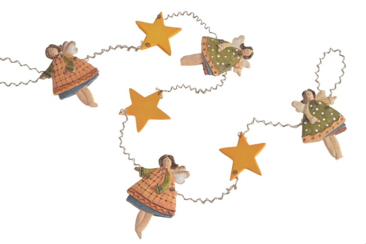 Girlanda aniołki , serca 100cm