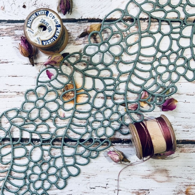 Koronka gipiura - vintage 10 cm szeroka