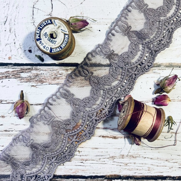 Koronka gipiura - vintage 4 cm szeroka