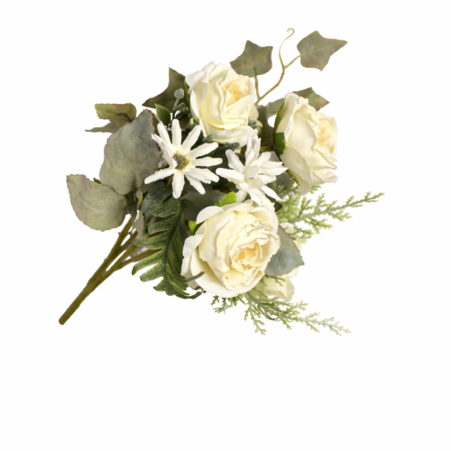 bukiet róże w stylu vintage -zasuszane płatki