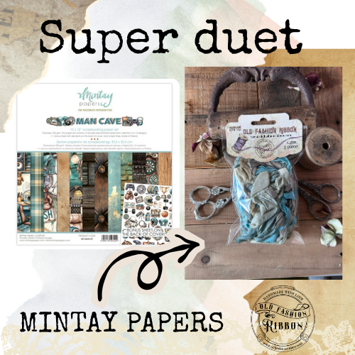 Old Fashion Ribbons 5 sztuk Mintay Paper