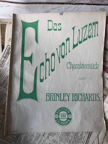 Zestaw starych nut - 25 kartek