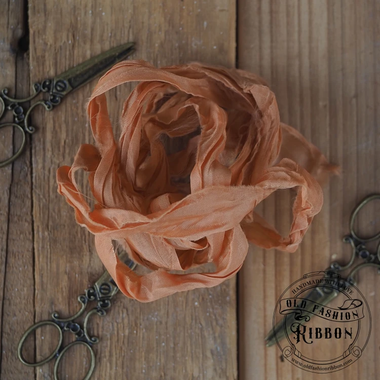 Old Fashion - wstążki w stylu vintage MIEDZIANA