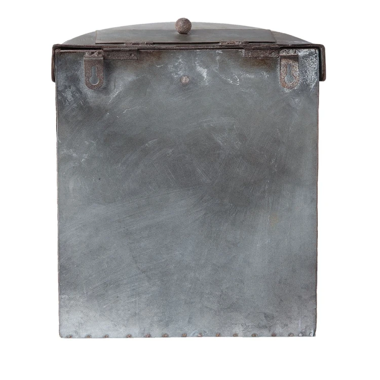 Skrzynka na listy vintage metalowa 24x10x29 cm – dekoracyjna skrzynka pocztowa shabby chic