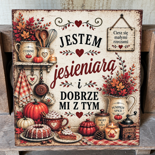 tabliczka mdf - jesieniara pozioma