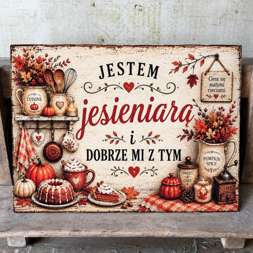 tabliczka mdf - jesieniara poziom