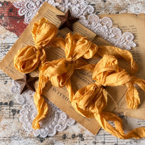 Kokardy Old Fashion Ribbon – złoty brąz
