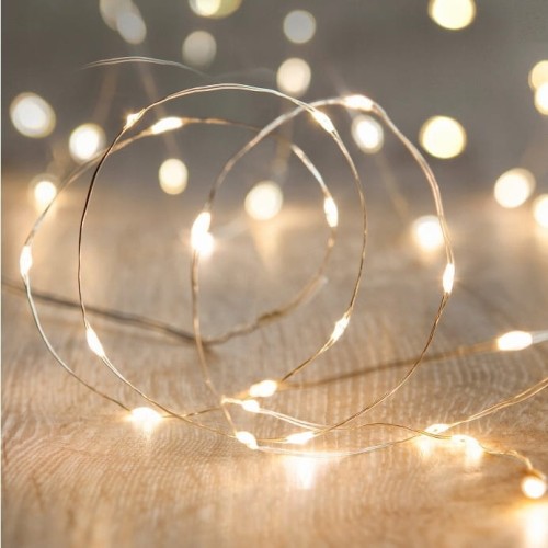 mini lampeczki -ledowe ciepłe światło